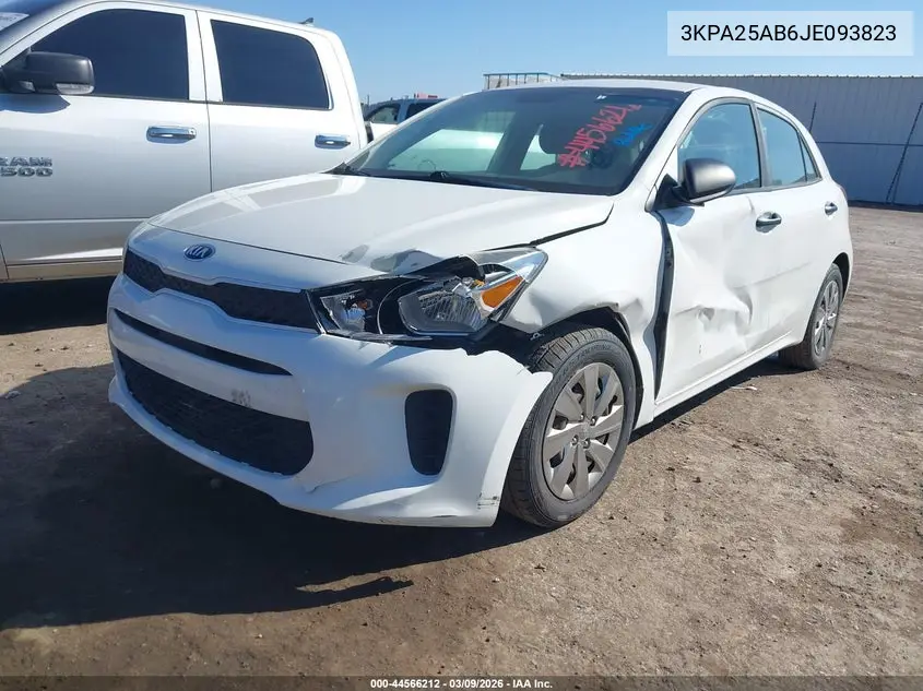 3KPA25AB6JE093823 2018 Kia Rio Lx