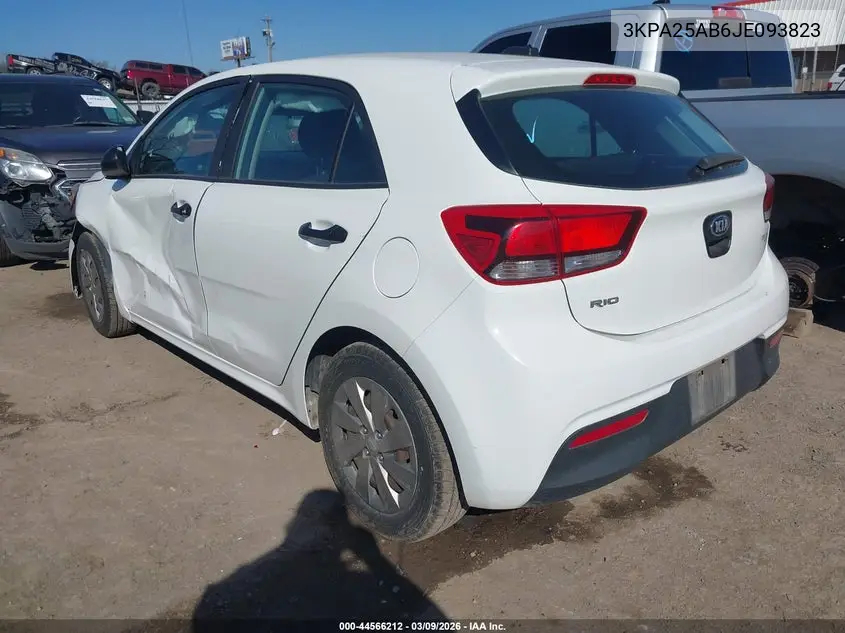 3KPA25AB6JE093823 2018 Kia Rio Lx