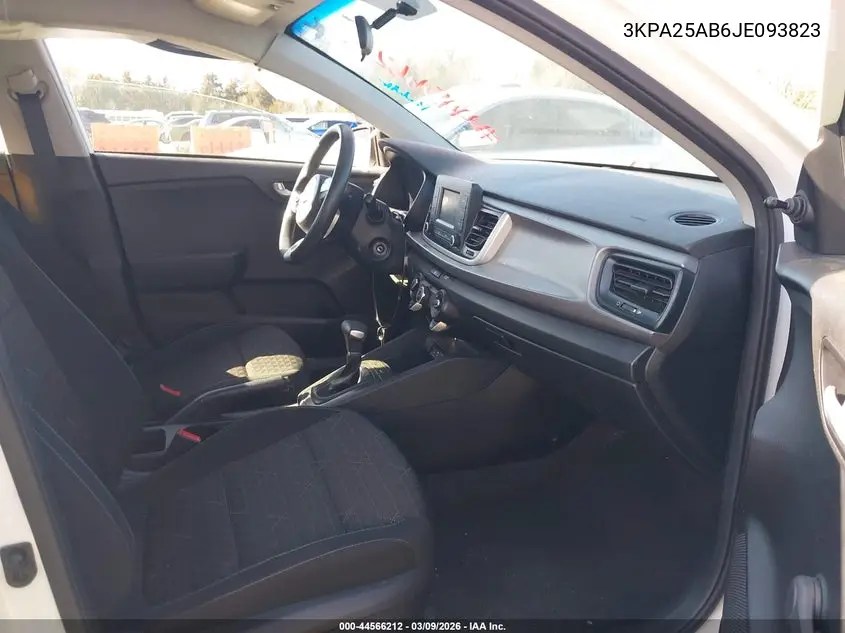 3KPA25AB6JE093823 2018 Kia Rio Lx