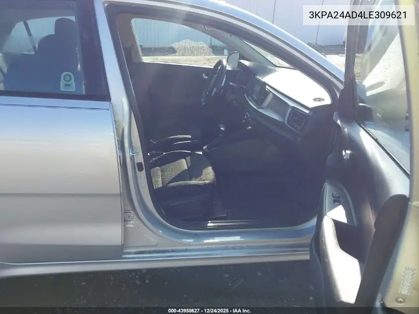 3KPA24AD4LE309621 2020 Kia Rio Lx