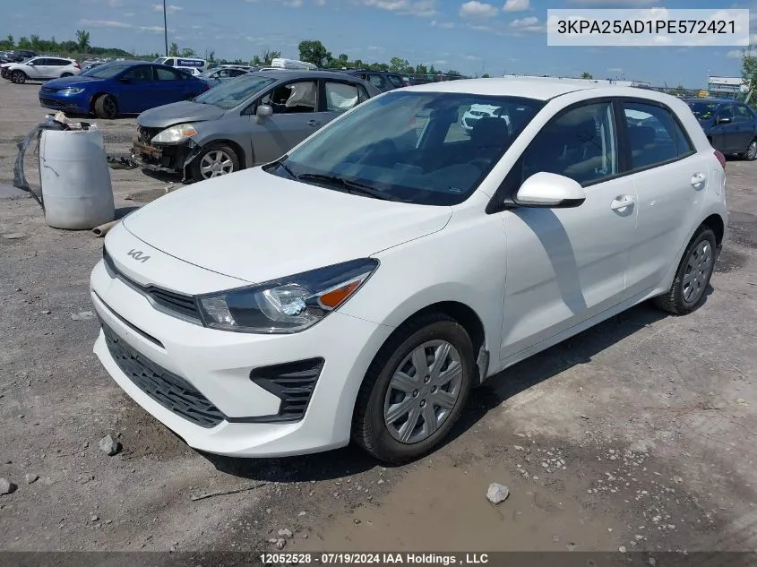 3KPA25AD1PE572421 2023 Kia Rio S