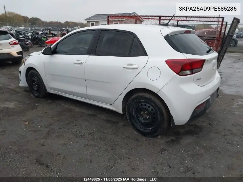 3KPA25AD9PE585286 2023 Kia Rio S
