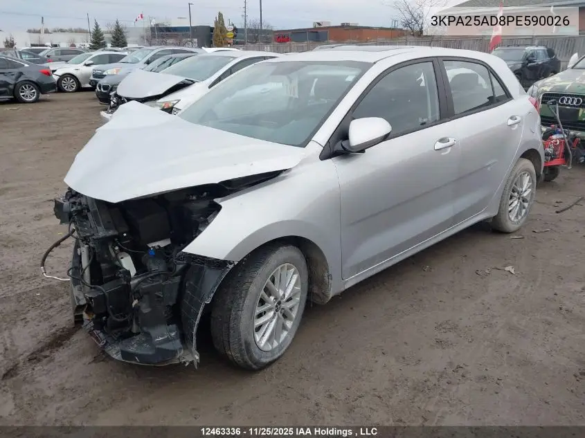 3KPA25AD8PE590026 2023 Kia Rio