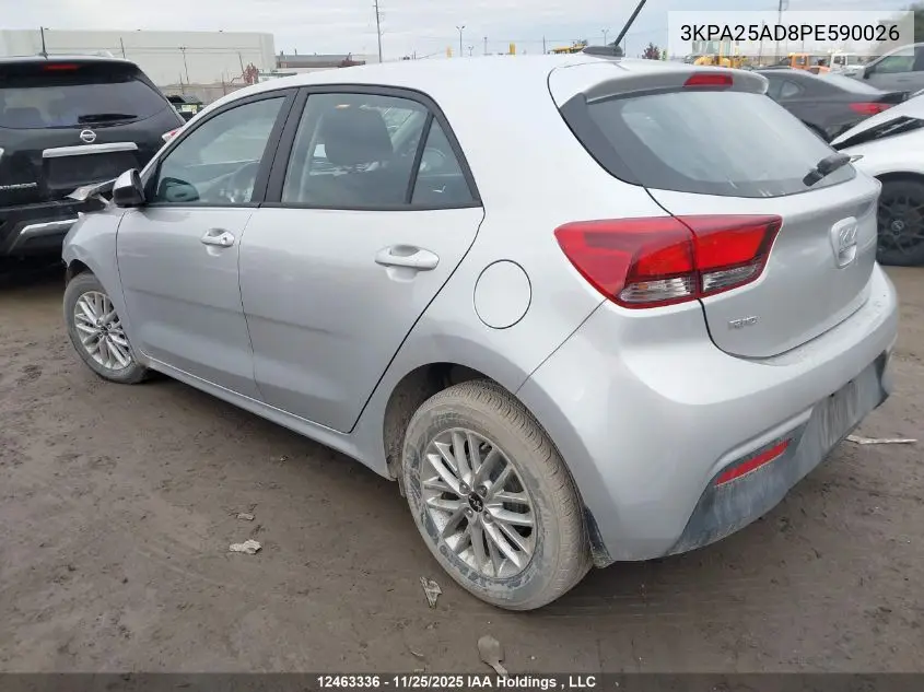 3KPA25AD8PE590026 2023 Kia Rio