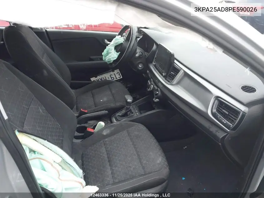3KPA25AD8PE590026 2023 Kia Rio