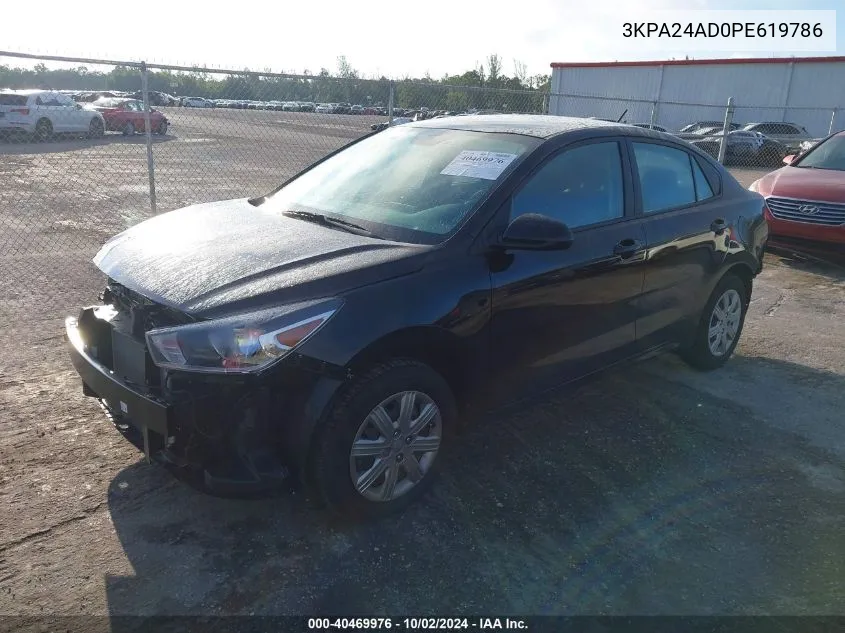 3KPA24AD0PE619786 2023 Kia Rio Lx