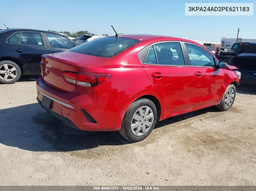 3KPA24AD2PE621183 2023 Kia Rio S