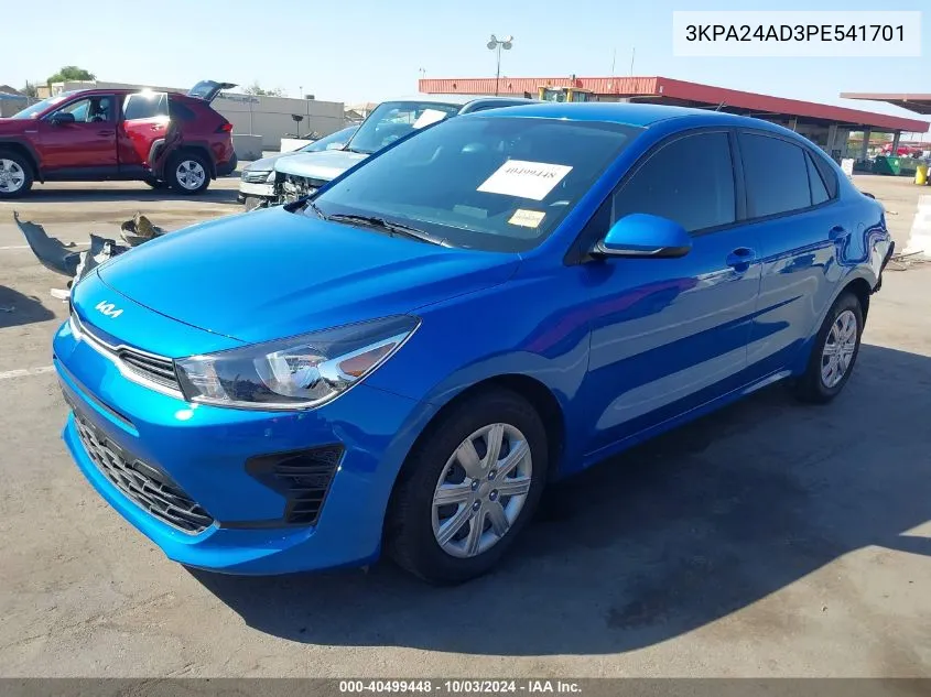 3KPA24AD3PE541701 2023 Kia Rio S