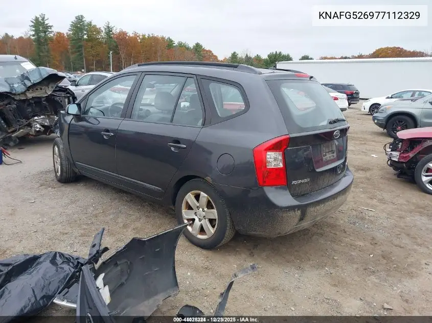 KNAFG526977112329 2007 Kia Rondo Lx V6