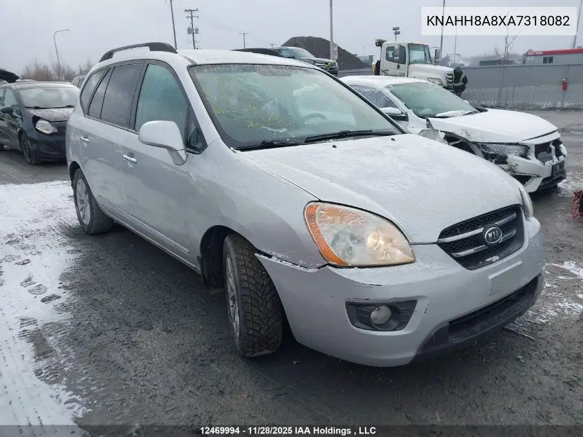 KNAHH8A8XA7318082 2010 Kia Rondo Ex/Ex-Premium