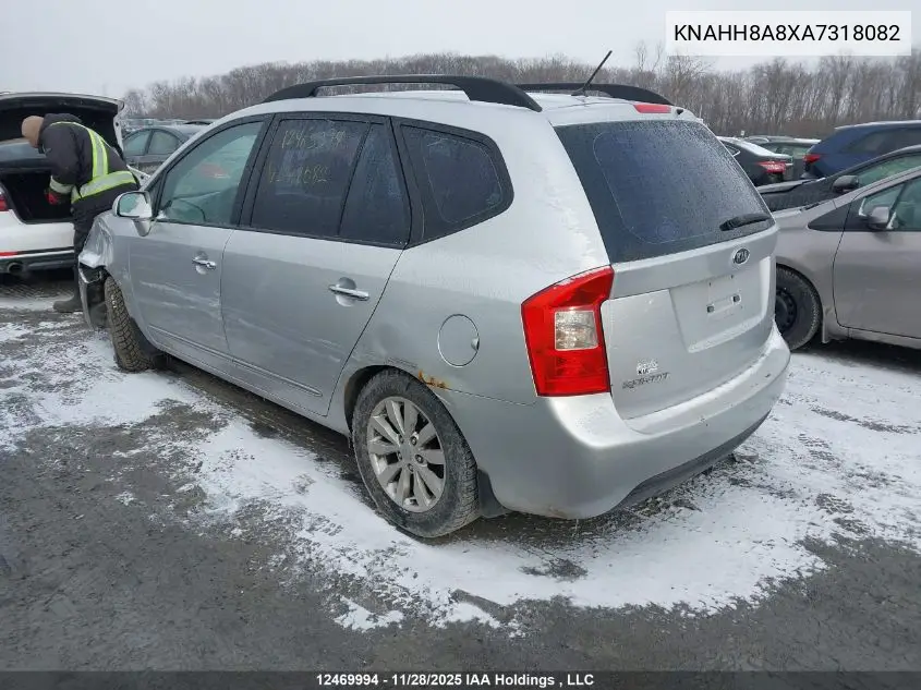 KNAHH8A8XA7318082 2010 Kia Rondo Ex/Ex-Premium