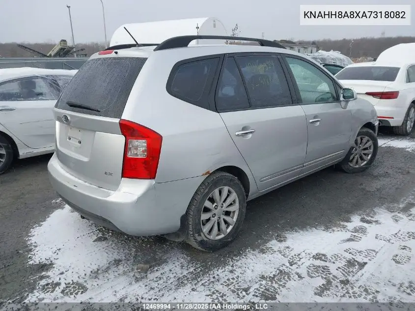 KNAHH8A8XA7318082 2010 Kia Rondo Ex/Ex-Premium