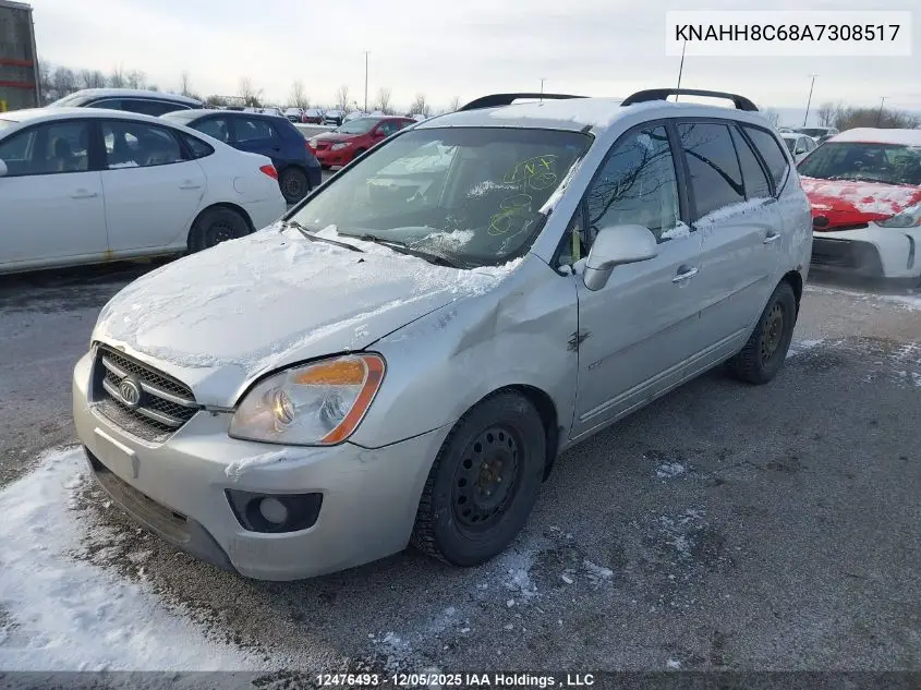 KNAHH8C68A7308517 2010 Kia Rondo