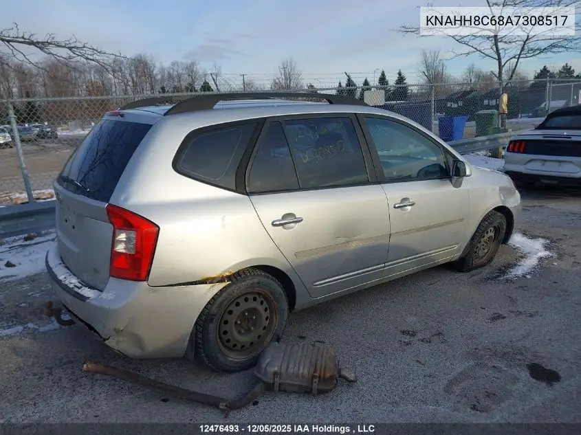KNAHH8C68A7308517 2010 Kia Rondo