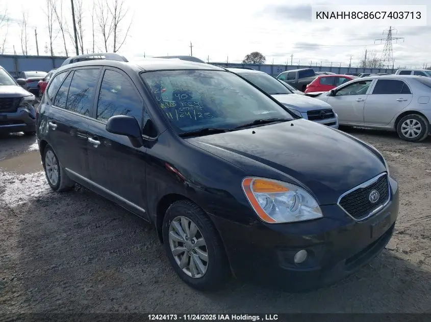 KNAHH8C86C7403713 2012 Kia Rondo
