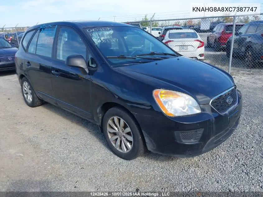 KNAHG8A8XC7387747 2012 Kia Rondo