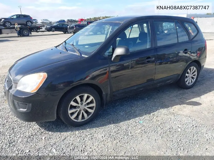 KNAHG8A8XC7387747 2012 Kia Rondo