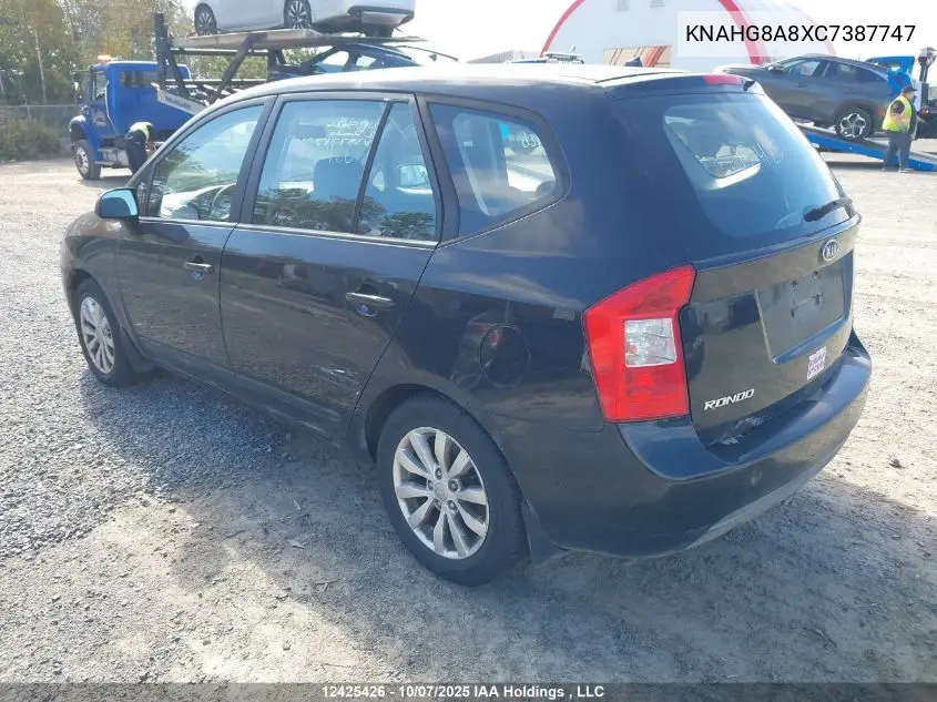 KNAHG8A8XC7387747 2012 Kia Rondo