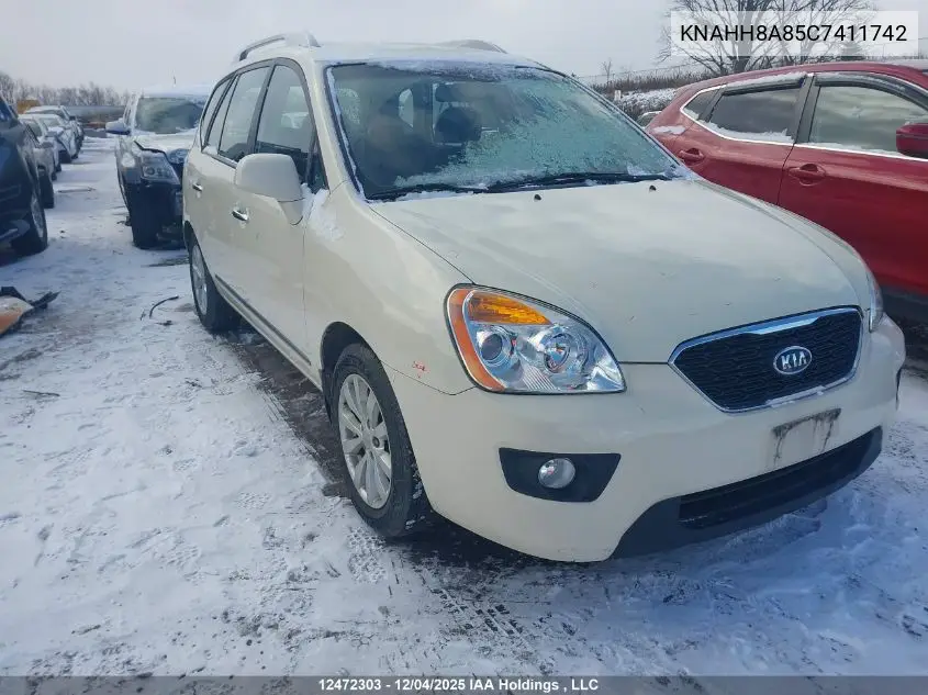 KNAHH8A85C7411742 2012 Kia Rondo