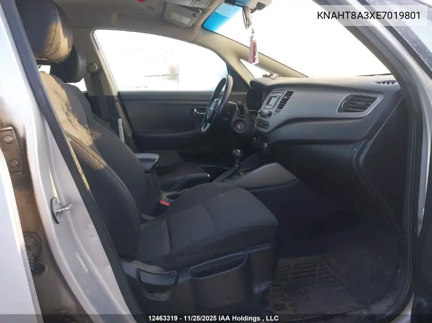 KNAHT8A3XE7019801 2014 Kia Rondo Lx