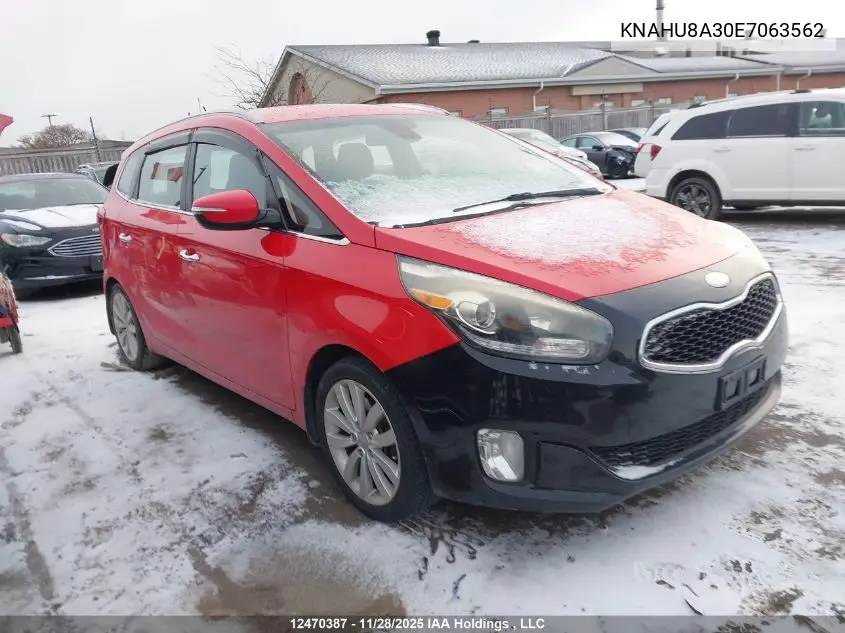 KNAHU8A30E7063562 2014 Kia Rondo