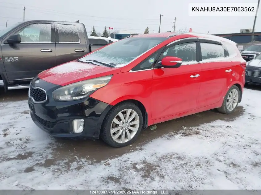 KNAHU8A30E7063562 2014 Kia Rondo