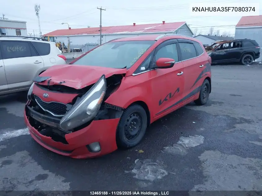 KNAHU8A35F7080374 2015 Kia Rondo Ex/Ex Luxury/Ex Value