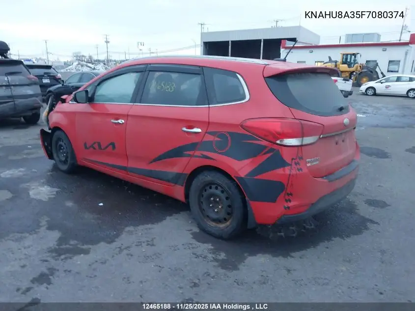 KNAHU8A35F7080374 2015 Kia Rondo Ex/Ex Luxury/Ex Value