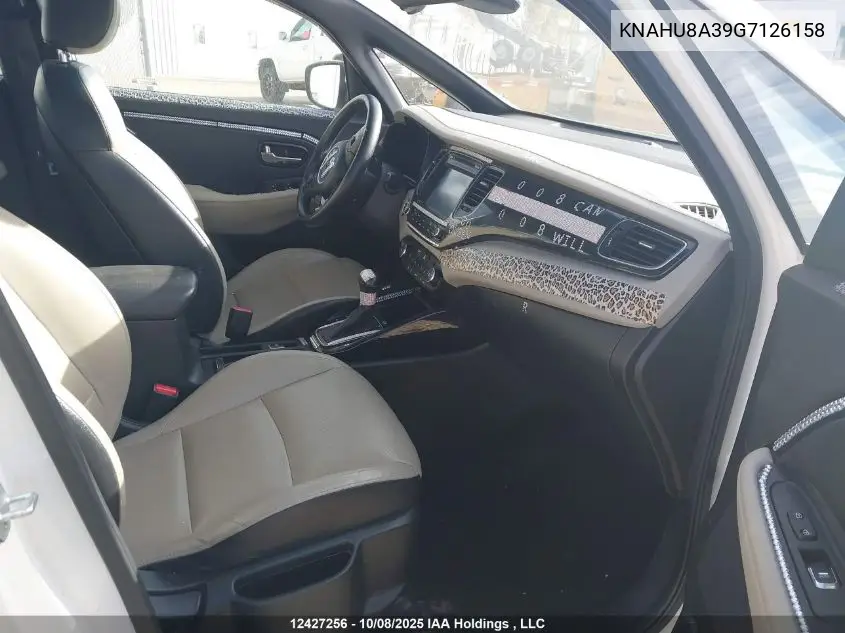 KNAHU8A39G7126158 2016 Kia Rondo