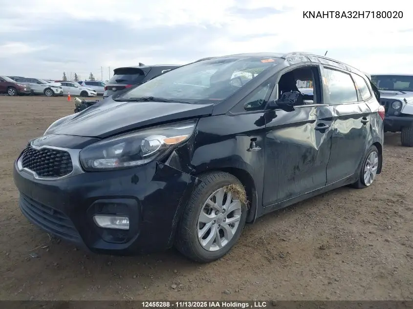 KNAHT8A32H7180020 2017 Kia Rondo L/Lx