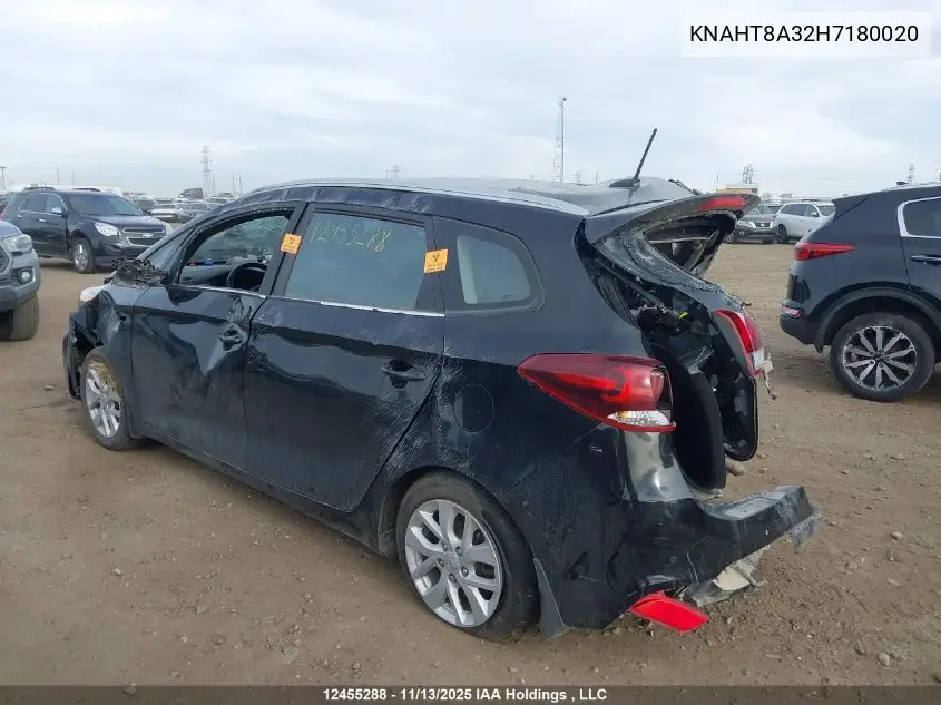 KNAHT8A32H7180020 2017 Kia Rondo L/Lx