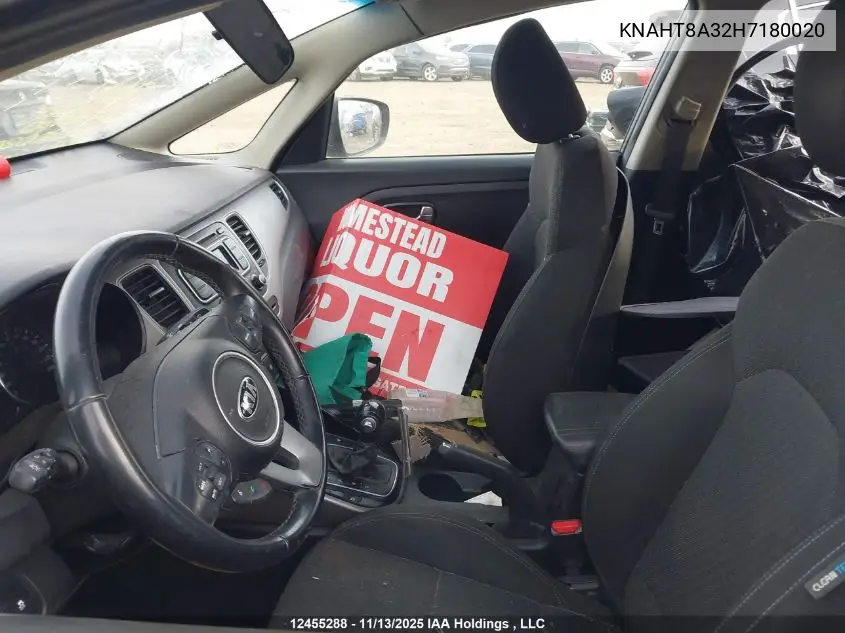 KNAHT8A32H7180020 2017 Kia Rondo L/Lx