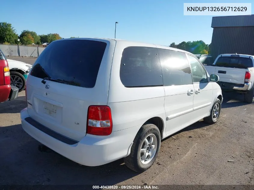 KNDUP132656712629 2005 Kia Sedona Ex/Lx