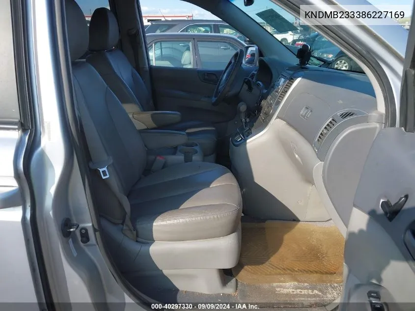 KNDMB233386227169 2008 Kia Sedona Ex