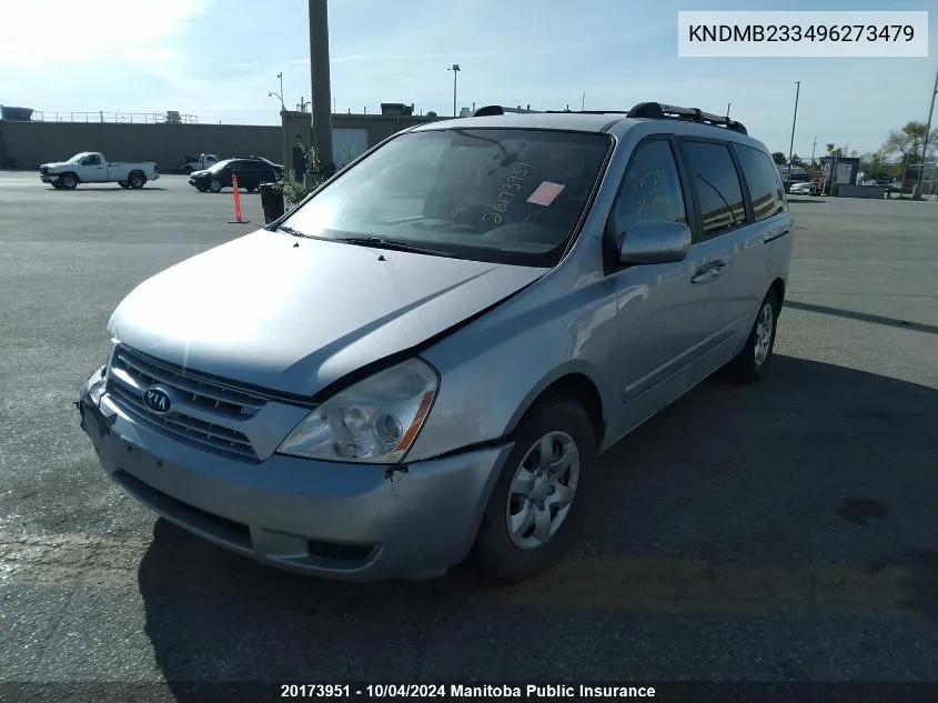 KNDMB233496273479 2009 Kia Sedona Lx