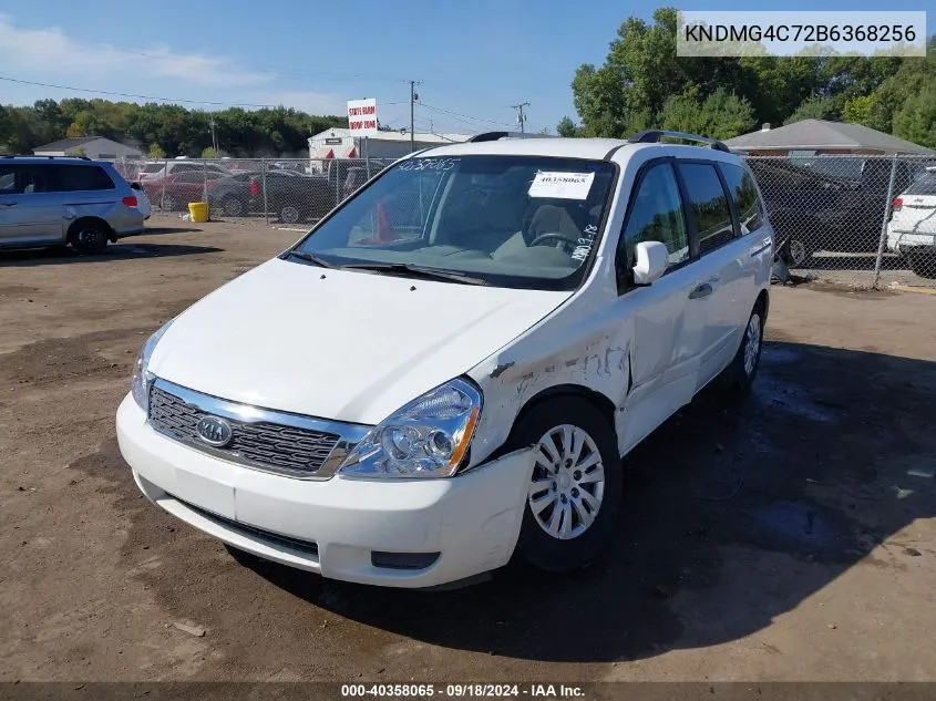 KNDMG4C72B6368256 2011 Kia Sedona Lx