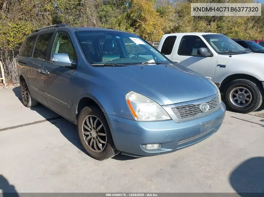 KNDMH4C71B6377320 2011 Kia Sedona Ex