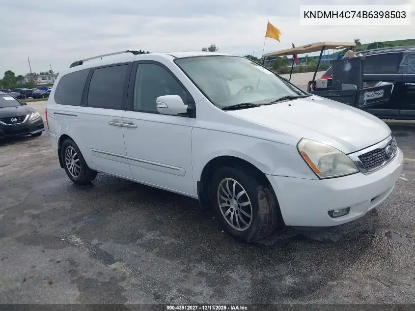 KNDMH4C74B6398503 2011 Kia Sedona Ex