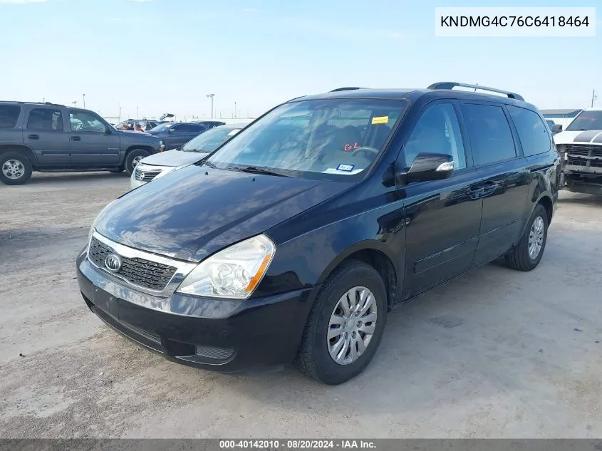 KNDMG4C76C6418464 2012 Kia Sedona Lx