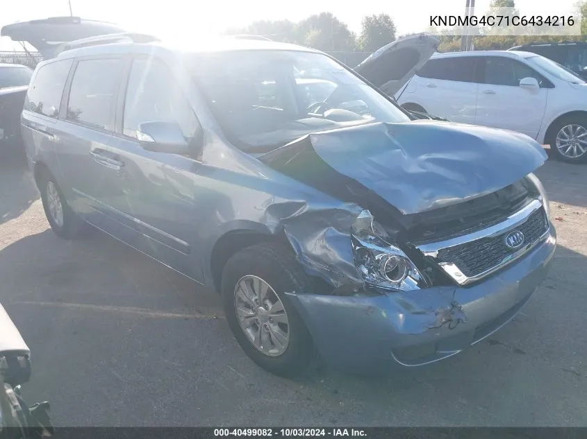 KNDMG4C71C6434216 2012 Kia Sedona Lx