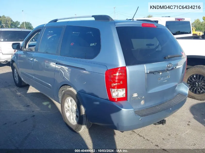 KNDMG4C71C6434216 2012 Kia Sedona Lx