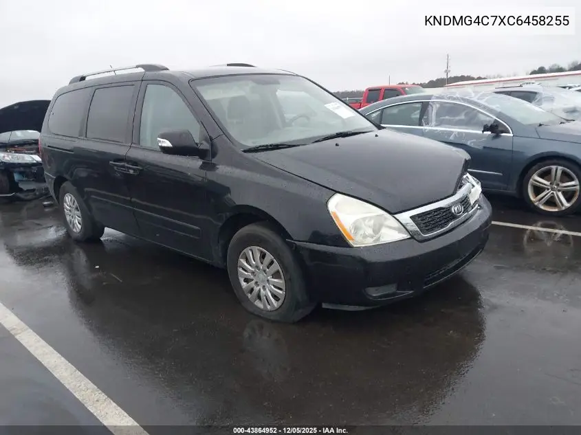 KNDMG4C7XC6458255 2012 Kia Sedona Lx