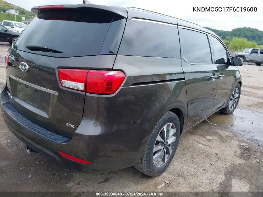 KNDMC5C17F6019600 2015 Kia Sedona Sx