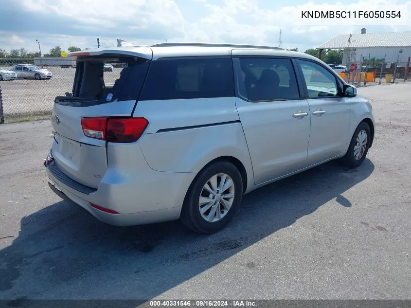 KNDMB5C11F6050554 2015 Kia Sedona Lx