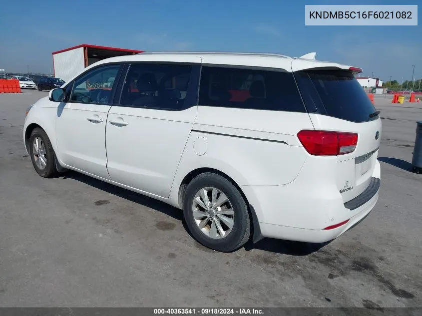 KNDMB5C16F6021082 2015 Kia Sedona Lx