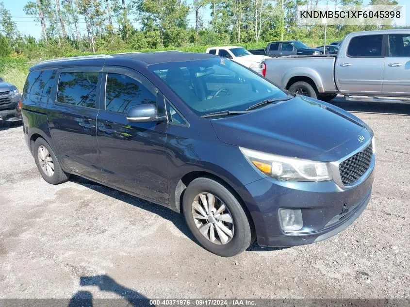 KNDMB5C1XF6045398 2015 Kia Sedona Lx