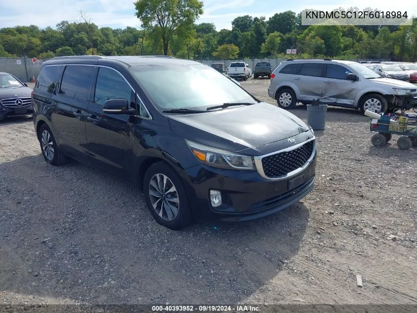 KNDMC5C12F6018984 2015 Kia Sedona Sx