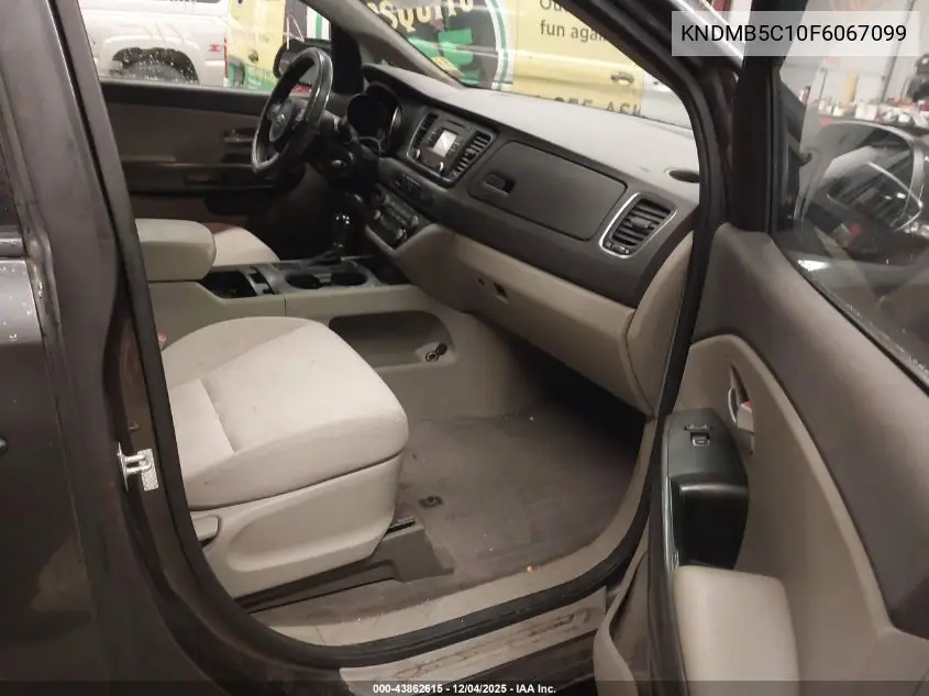 KNDMB5C10F6067099 2015 Kia Sedona Lx