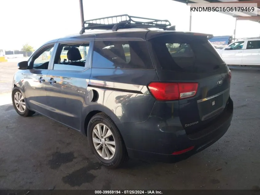 KNDMB5C16G6179469 2016 Kia Sedona Lx