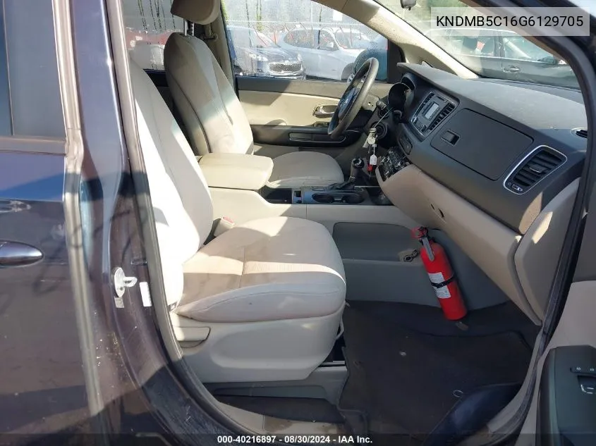 KNDMB5C16G6129705 2016 Kia Sedona Lx